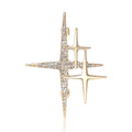 Alloy Starburst Brooch For Blazers Cardigans And Coats view 5
