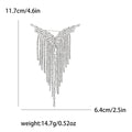 Y Shape Rhinestone Chain Brooch Pin For Elegant Women Apparel view 6