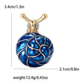 Enamel Alloy Snail Brooch Pin For Women Apparel And Gifts view 6