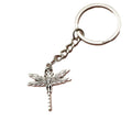 Metal Simple Dragonfly Shape Keychain Bag Charm view 5