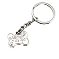 Metal Dog Bone Memorial Keychain Pet Gift view 5
