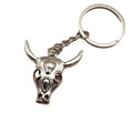 Metal Bull Head Keychain Bag Charm view 5