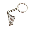 Zinc Alloy Minimalist Harp Keychain Key Ring Gift view 5