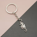 Zinc Alloy Minimalist Seahorse Keychain Bag Charm Gift view 1