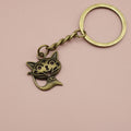 Metal Cat Keychain Bag Charm view 6