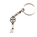Metal Four Leaf Clover Heart Keychain Gift view 5