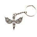 Zinc Alloy Six Wing Angel Keychain Bag Charm Gift view 5