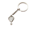 Metal Minimalist Hot Air Balloon Keychain Bag Charm Gift view 5