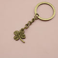 Zinc Alloy Four Leaf Clover Keychain For Lucky Gift view 6