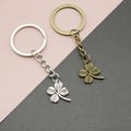 Zinc Alloy Four Leaf Clover Keychain For Lucky Gift view 1