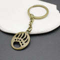 Metal Tiger Paw Keychain For Bag Charm Gift view 3