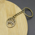 Metal Tiger Paw Keychain For Bag Charm Gift view 4
