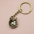 Zinc Alloy Bird Nest Keychain Simple Bag Charm Gift view 6
