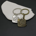 Metal Turtle Keychain Bag Charm Key Ring Gift view 4