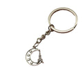 Zinc Alloy Star Moon Eiffel Tower Keychain Bag Charm view 5