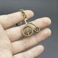 Zinc Alloy Bicycle Keychain For Bag Charm Gift view 4