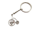 Zinc Alloy Bicycle Keychain For Bag Charm Gift view 5
