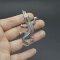 Zinc Alloy Lizard Gecko Keychain Simple Bag Charm Gift view 4