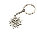 Zinc Alloy Smiling Sun Keychain Bag Charm Gift view 5