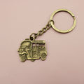 Metal Thai Tuk Tuk Dragonfly Keychain Travel Gift view 6