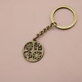 Metal Double Sided Four Seasons Dragonfly Keychain Bag Charm view 6