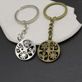 Metal Double Sided Four Seasons Dragonfly Keychain Bag Charm view 4