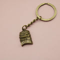 Metal Tape Measure Keychain Bag Charm view 6