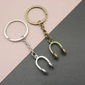 Metal Minimalist Headphones Keychain For Music Gift view 1