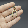 Metal Minimalist Headphones Keychain For Music Gift view 4