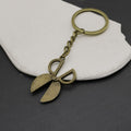 Zinc Alloy Scissors Shape Keychain Creative Key Ring Gift view 3