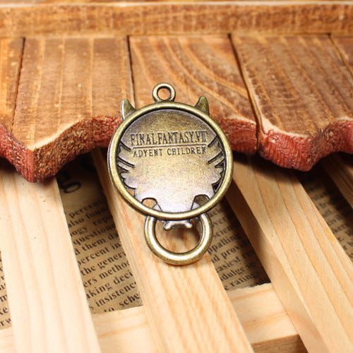 40x27mm Dragon Beast Face Door Knocker Charm Pendant