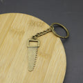 Zinc Alloy Wide Saw Shape Keychain Tool Key Ring Gift view 4