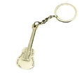 Metal Simple Guitar Keychain For Bag Charm Gift view 5