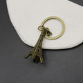 Metal Eiffel Tower Keychain Travel Souvenir Gift view 3