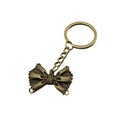 Zinc Alloy Simple Bow Keychain Bag Charm Gift view 5