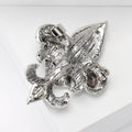 Alloy Pearl Anchor Brooch Pin For Women's Clothing Decoration view 3
