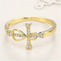 Minimalist Mobius Ring For Women, Fashion High End Infinity Love Statement Finger Jewelry view 3