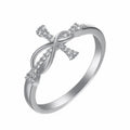 Minimalist Mobius Ring For Women, Fashion High End Infinity Love Statement Finger Jewelry view 2