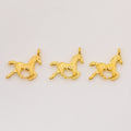 Zinc Alloy Horse Charm Pendant for DIY Necklace Bracelet Jewelry Making view 2