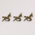 Zinc Alloy Horse Charm Pendant for DIY Necklace Bracelet Jewelry Making view 3