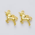 Zinc Alloy Unicorn Charm Pendant No.297355 for DIY Necklace Bracelet Jewelry Making view 4