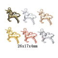 Zinc Alloy Unicorn Charm Pendant No.297355 for DIY Necklace Bracelet Jewelry Making view 1