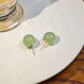 Sweet Candy Color Acrylic Round Ball Studs For Women Spring Summer Minimal Elegant Fashion Earrings view 3