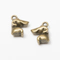 Zinc Alloy Dog Head Charm Pendant for DIY Necklace Bracelet Jewelry Making view 2