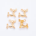 Zinc Alloy Dog Charm Pendant No.083079 for DIY Necklace Bracelet Jewelry Making view 2