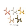 Zinc Alloy Dog Charm Pendant No.610602 for DIY Necklace Bracelet Jewelry Making view 1