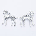 Zinc Alloy Dog Charm Pendant No.030630 for DIY Necklace Bracelet Jewelry Making view 3