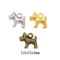 Zinc Alloy Dog Charm Pendant No.701166 for DIY Necklace Bracelet Jewelry Making view 1