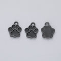 Zinc Alloy Bear Paw Print Charm Pendant No.020282 for DIY Necklace Bracelet Jewelry Making view 3