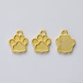 Zinc Alloy Bear Paw Print Charm Pendant No.020282 for DIY Necklace Bracelet Jewelry Making view 4
